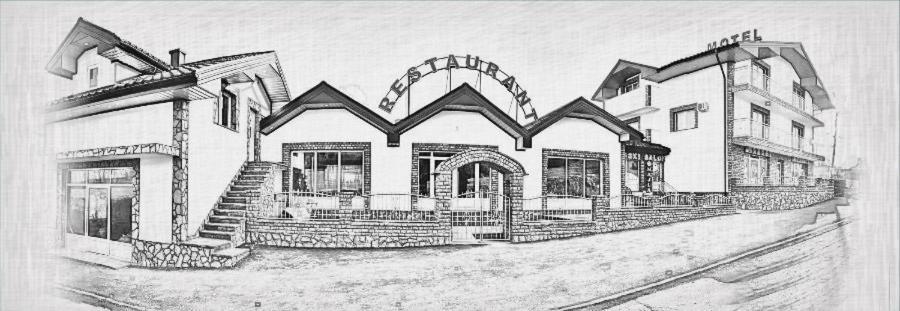 Motel Aladin Cazin Buitenkant foto